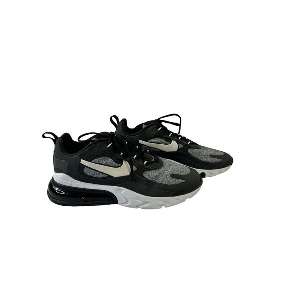 Nike Air Max 270 React Men's Sneakers in Black - Picture 2 of 5